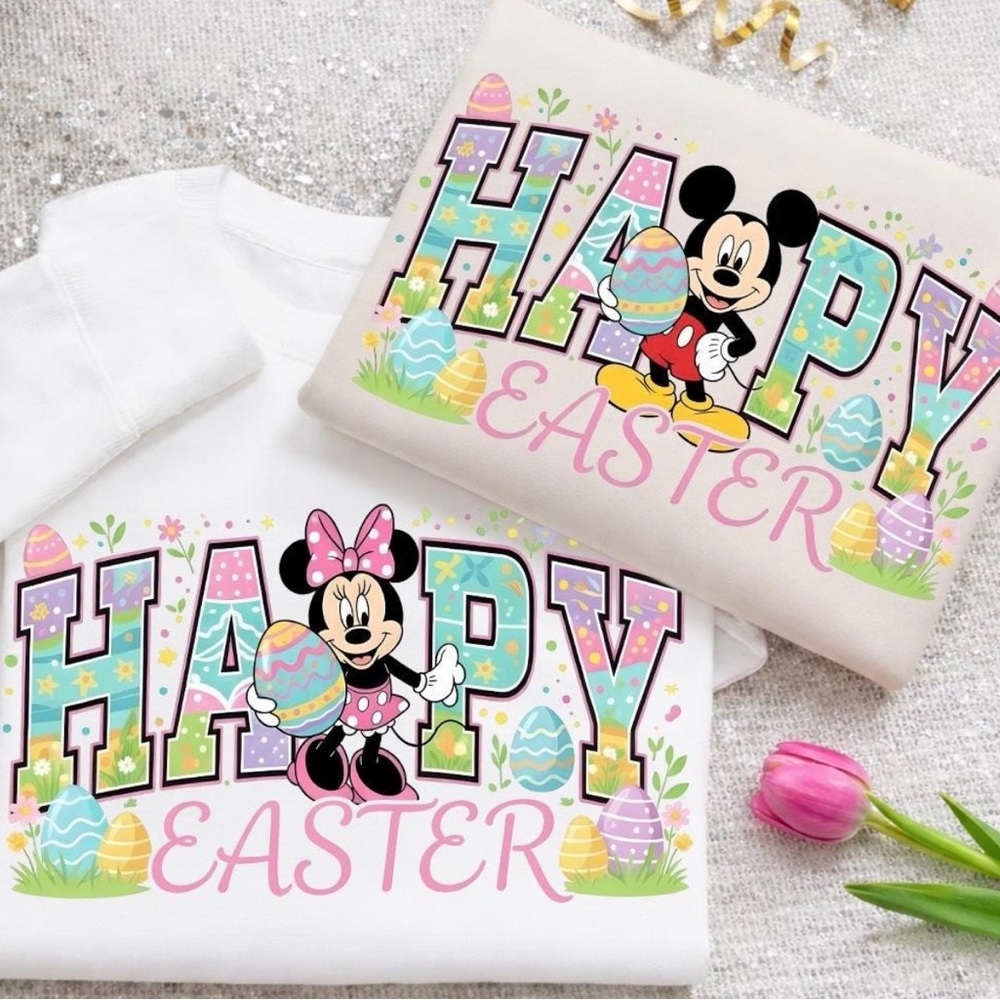 Disney 'Happy Easter' Minnie Mouse Graphic Tee
